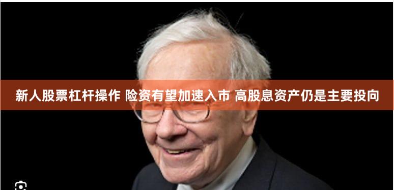 新人股票杠杆操作 险资有望加速入市 高股息资产仍是主要投向