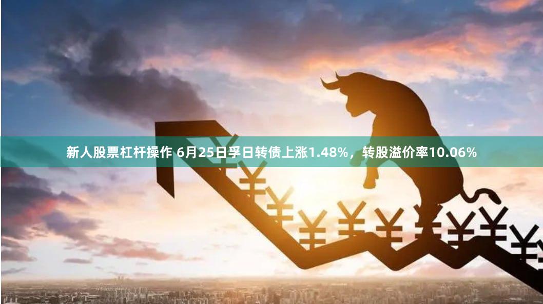 新人股票杠杆操作 6月25日孚日转债上涨1.48%，转股溢价率10.06%