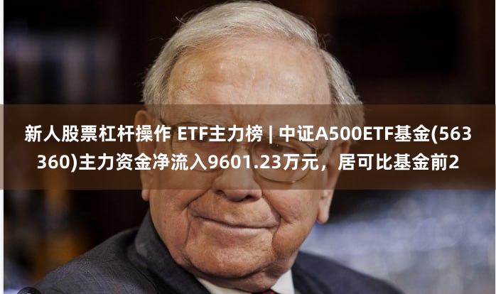新人股票杠杆操作 ETF主力榜 | 中证A500ETF基金(563360)主力资金净流入9601.23万元，居可比基金前2