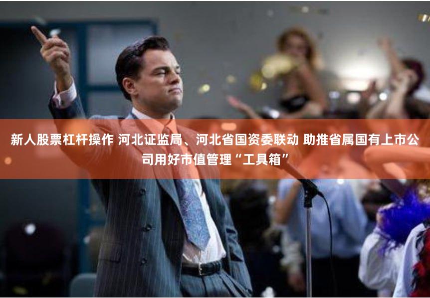 新人股票杠杆操作 河北证监局、河北省国资委联动 助推省属国有上市公司用好市值管理“工具箱”