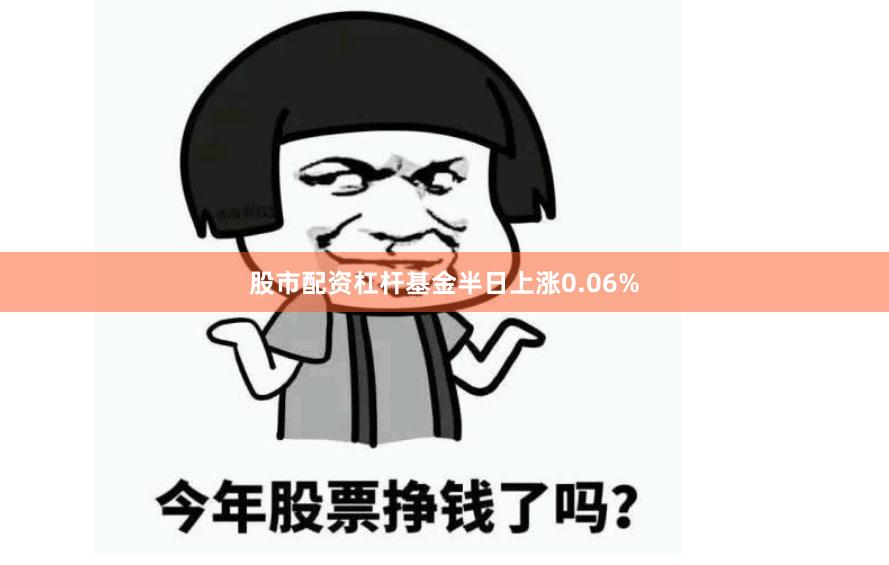 股市配资杠杆基金半日上涨0.06%
